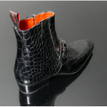 'Filmstar' Handcuff Trim Zip Boot