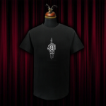 'I won't do what you tell me' Black 100% cotton T-shirt