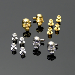 'Nosferatu' Skull Cufflinks & Shirt Buttons