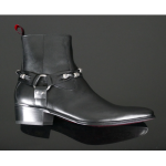 Carlito K978-'WILD SIDE' Skull charm harness zip boot