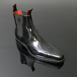 Dexter - 'Novikov' Polished Punch Chelsea Boot