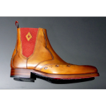 Dexter - 'Scimitar' Wing tip Chelsea boot