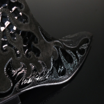 Dilettante 'Hellfire' Flame Zip Boot