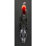 Dilettante 'Hellfire' Flame Zip Boot