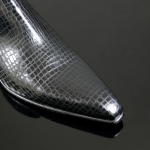 Dilettante 'Smaug' Reptile print zip boot