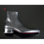 Dilettante 'Smaug' Reptile print zip boot