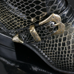 Dilettante 'The Duke' Buckle detail zip boot