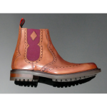 Hannibal 'Red Dragon' Wing tip Chelsea Boot