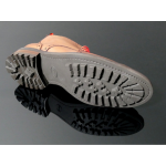 Hannibal Rising - Classic Brogue Derby Boot with Rubber Sole