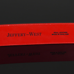 INFAMOUS BELT - 'VAMPYR' SKULL - COGNAC CALF