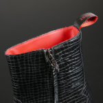 Lynott 'Grand Slam' Buckle detail zip boot