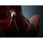 LYNOTT 'The Libertine' Toe cap tall zip boot