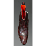 LYNOTT 'The Libertine' Toe cap tall zip boot