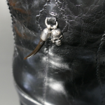 LYNOTT 'The Libertine' Toe cap tall zip boot