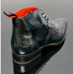 Moon 'Eye' Peacock feather Chukka Boot