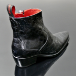 Rebel 'Antagonist' Rock n Roll Zip Boot