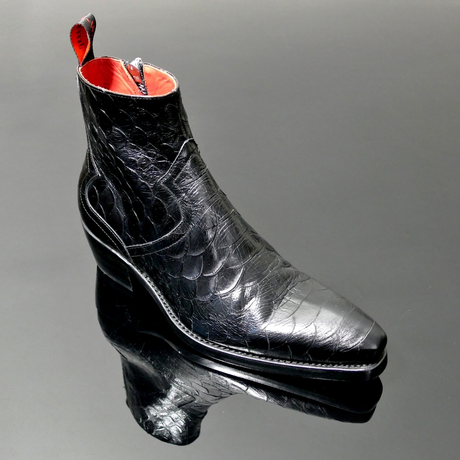 Rebel 'Antagonist' Rock n Roll Zip Boot