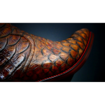 Rebel 'Antagonist' Rock n Roll Zip Boot