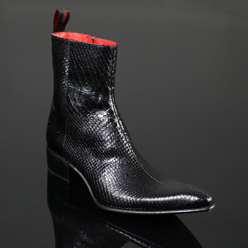 Rochester 'Sebastian' - Seam front zip boot