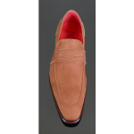 Soprano K630 D'ELEGANCE Tan Suede Saddle slip on