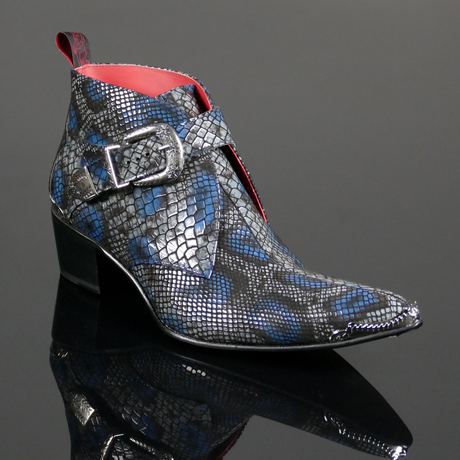 Sylvian K475 'MORTE' Gothic buckle boot