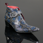 Sylvian K475 'MORTE' Gothic buckle boot