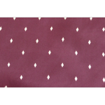 The Jewel - Wine/White Diamond Silk Wool backed scarf