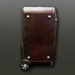 The 'Weekender' Wheeled Suitcase-  Diablo Snake